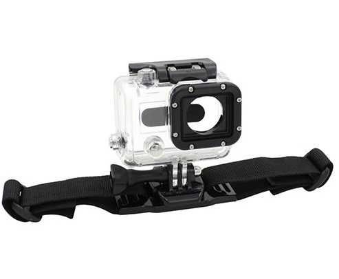 Suporte capacete de bicicleta ventilado compatível com gopro