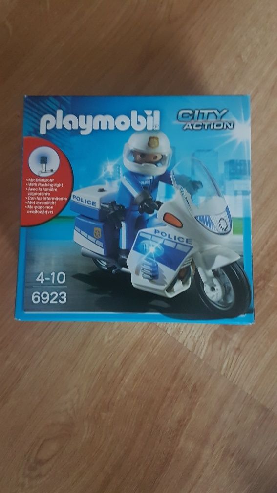 Playmobil motor policja
