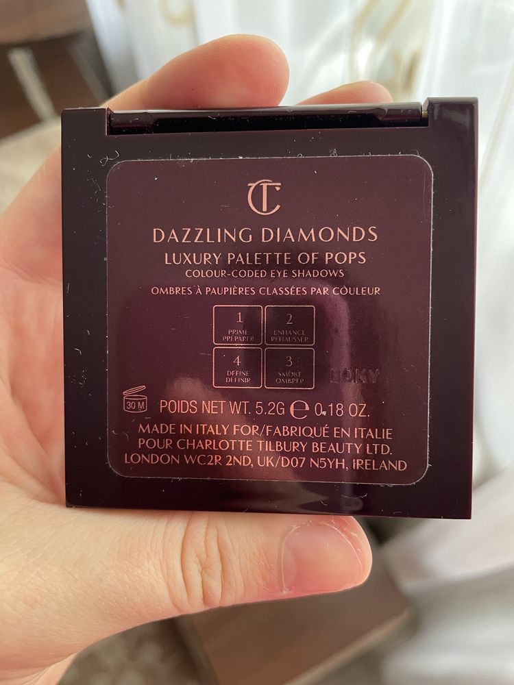 Палетка тіней для повік Dazzling Diamonds Charlotte Tilbury