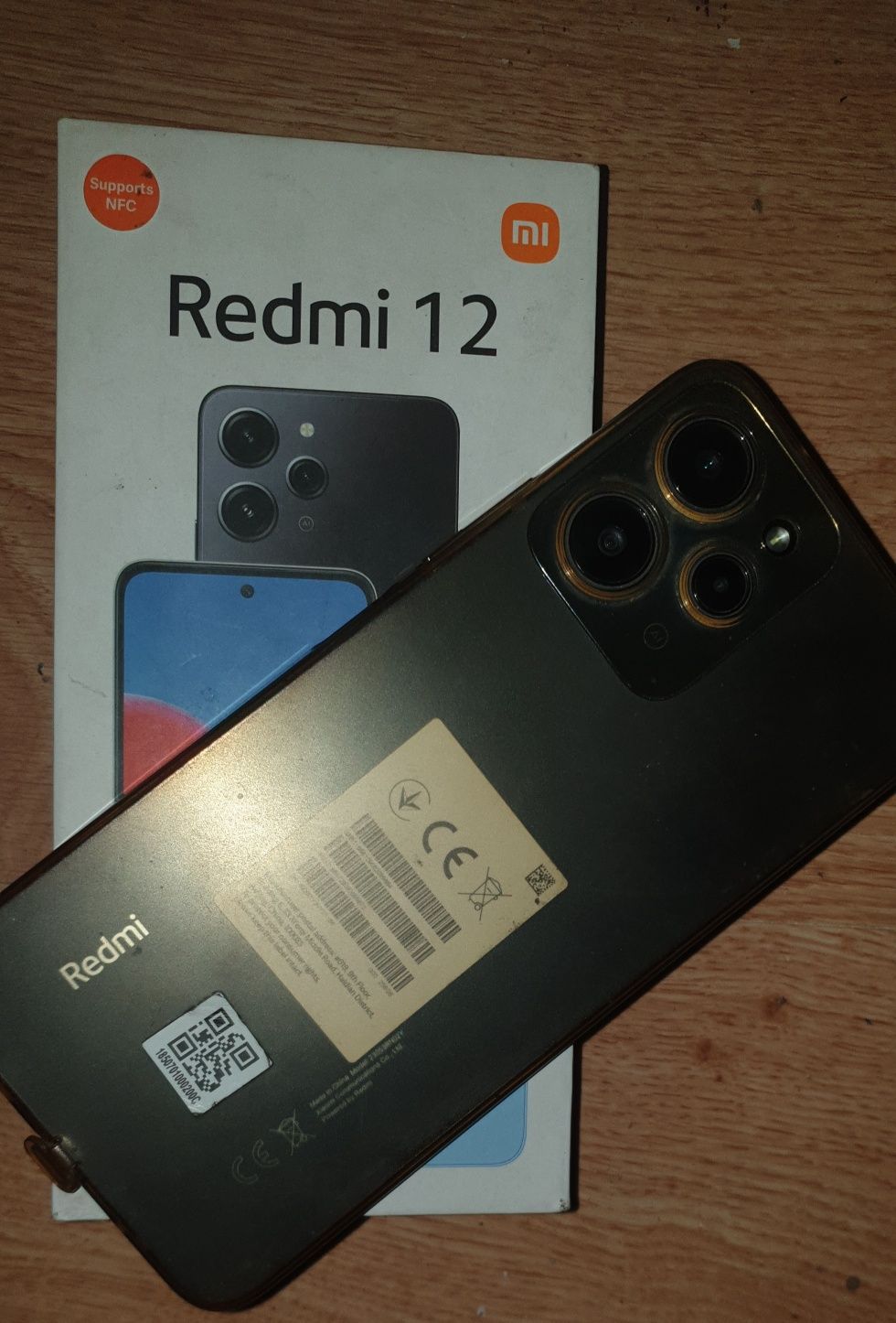 Redmi 12 Midniht Back 8GB RAM 256GB ROM