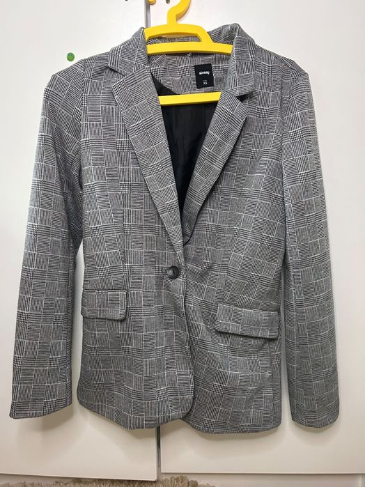 Піджак в клітинку жіночий Хс-С