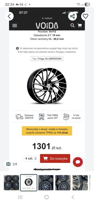 Alufelgi GMP ITALIA r19 5x120 z oponami letnimi lub zimowymi