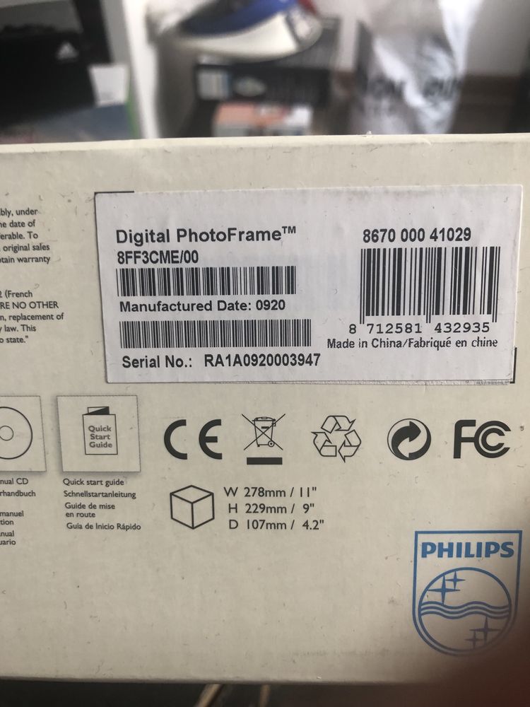 Philips ramka cyfrowa 8FF3CME/00