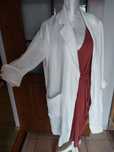 Narzutka lniana Zara XS