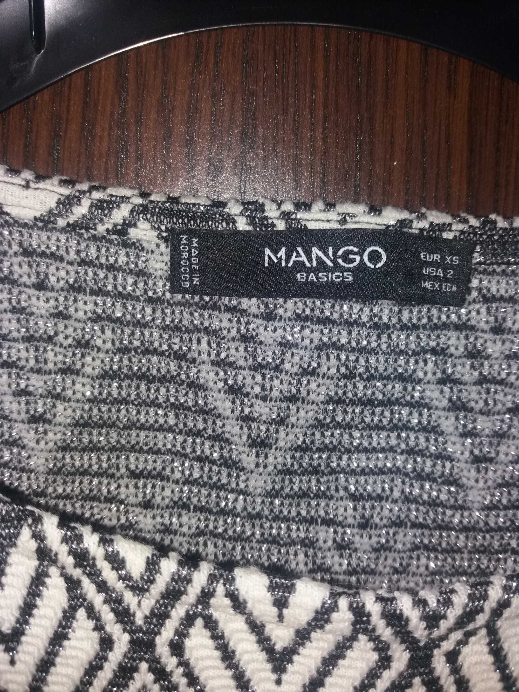 vestido novo Mango