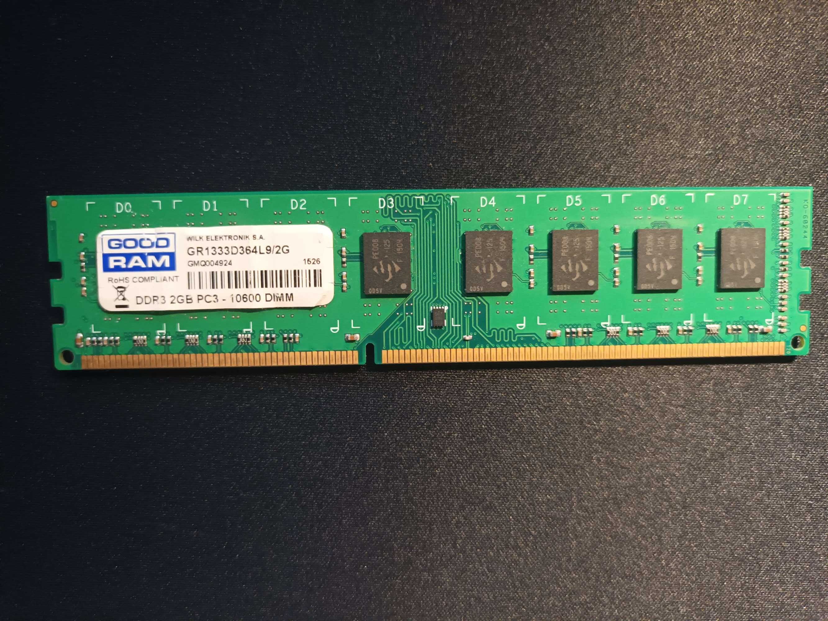 GoodRam 4GB RAM DDR3 1333MHz