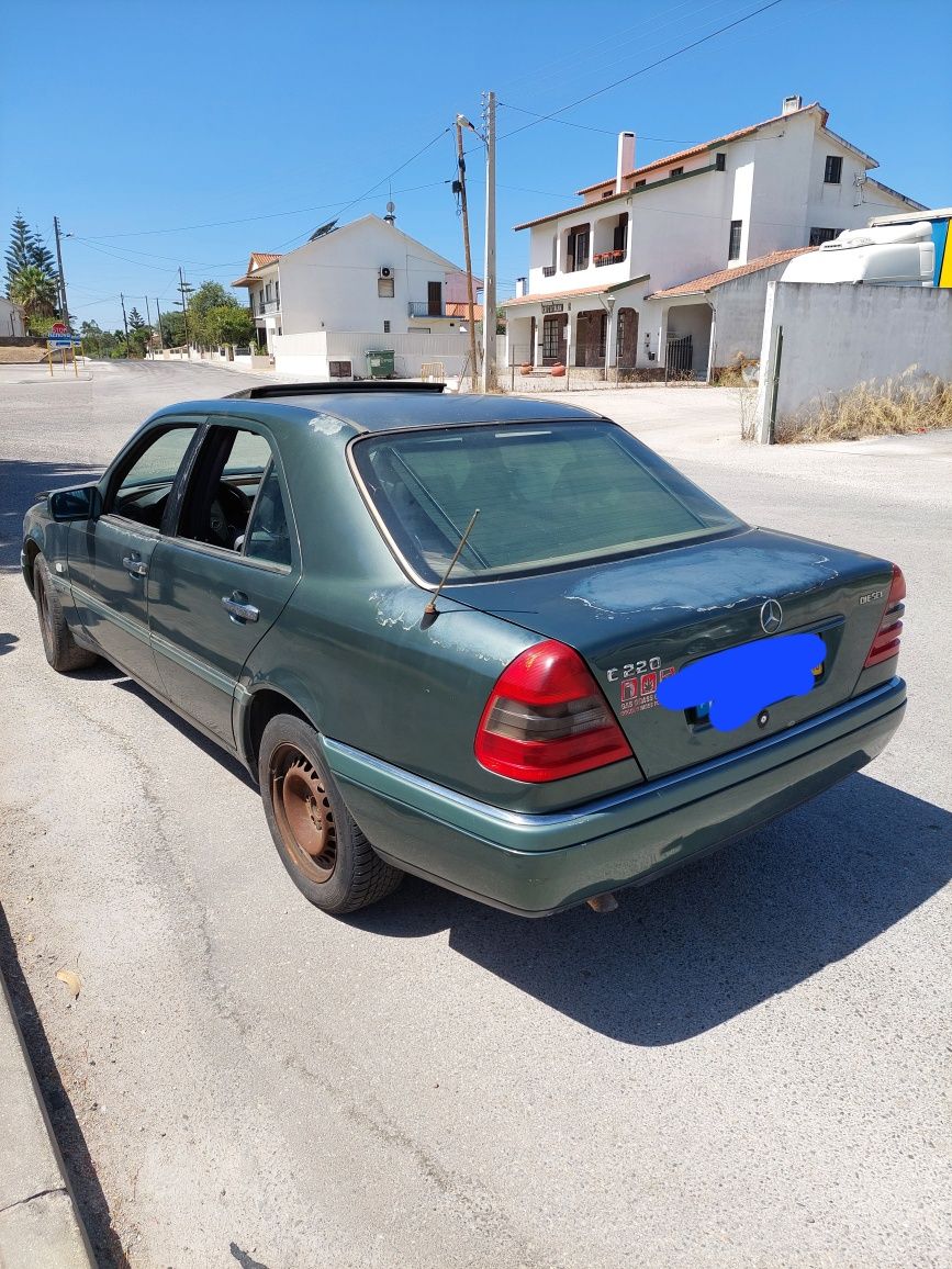 Para peças Mercedes W202 C220 ano 1994 boa mecanica e peças