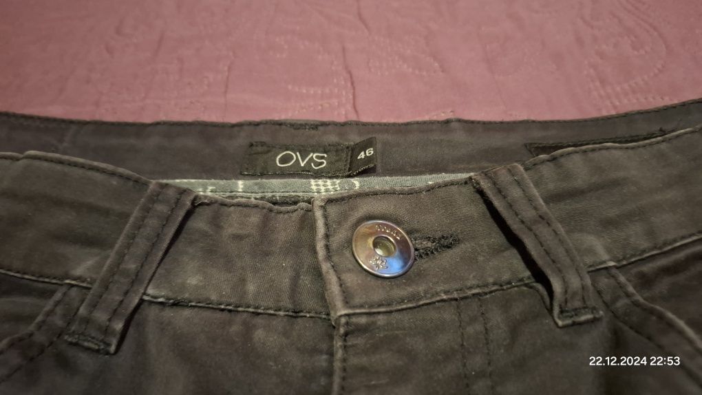 Spodnie jeansowe skinny fit męskie OVS rozm. 46