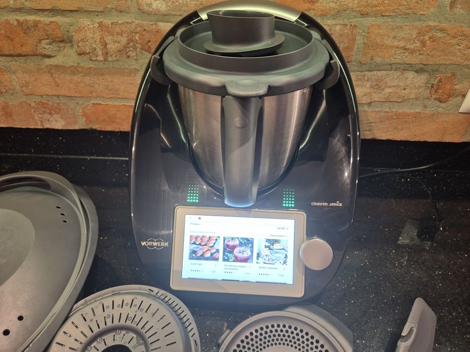 Thermomix tm6 czarny Varoma + akcesoria