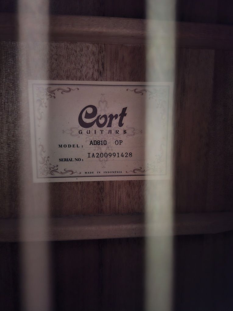 Gitara akustyczna cort ad810 op