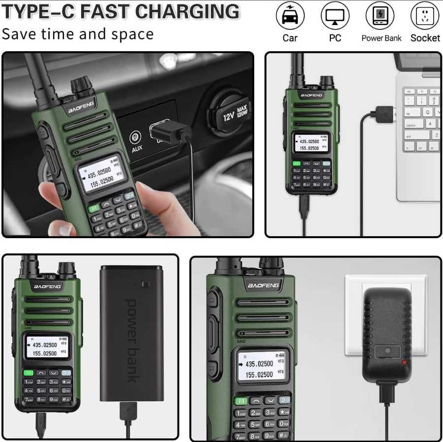 Baofeng UV-13 PRO V2 10w Разъем USB
