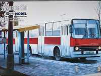 Model kartonowy Angraf 6/2017 autobus IKARUS 280