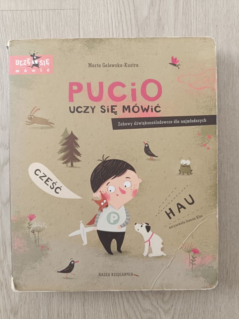 Pucio uczy się mówić