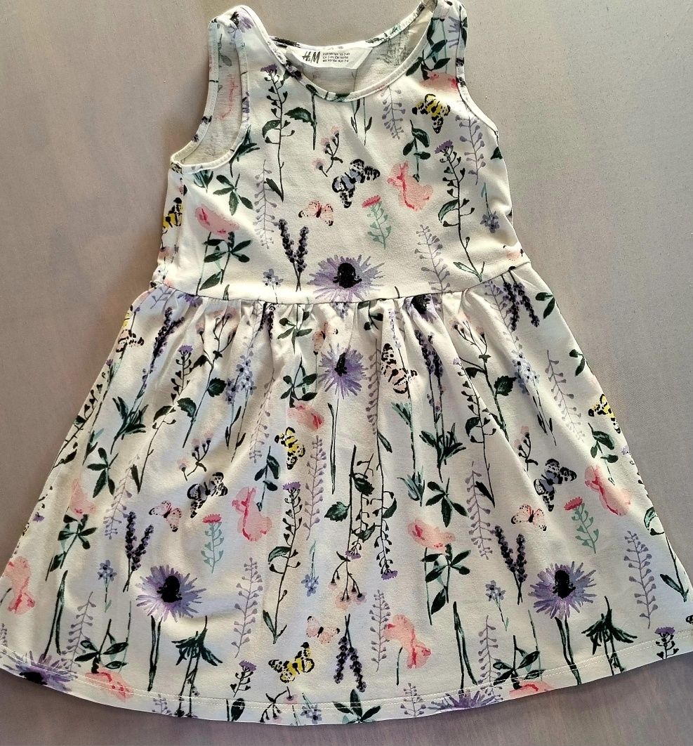 Sukienka H&M dla dziewczynki 98/104
