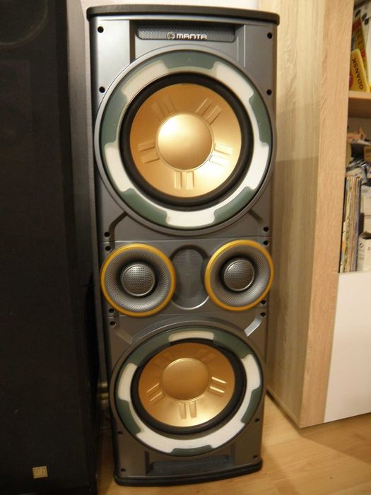 Kolumny aktywne manta SPK 5008 duże wago kolumnny około 35 kg