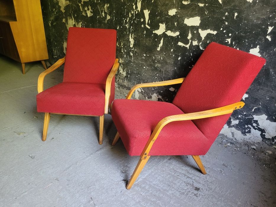 Fotel JITONA Czechosłowacja '60, PRL design, Vintage, RETRO