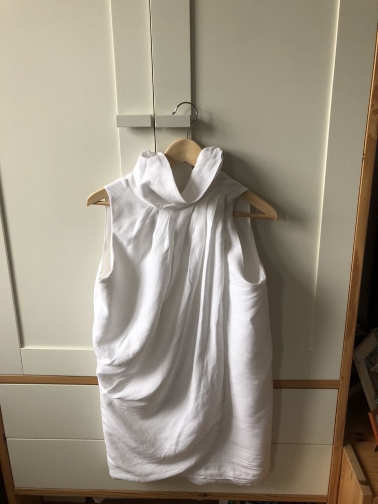 Śliczna biała sukienka Zara,roz.m