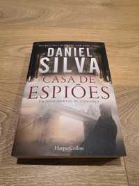 Livro Daniel Silva - casa de espiões - Novo, por ler