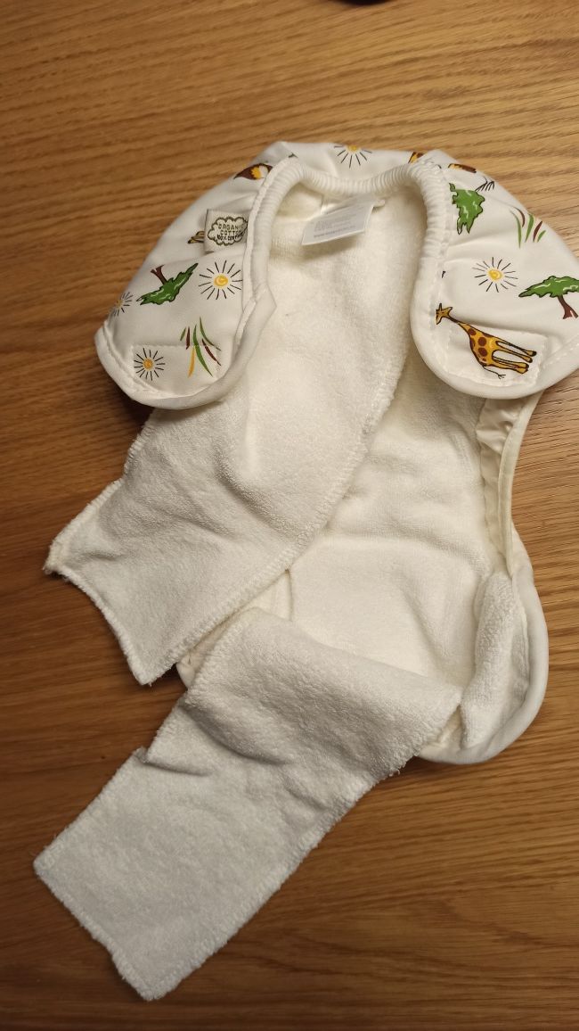 Imse Vimse otulacz 5-8 kg, pieluszka wielorazowa newborn 3-6 kg