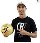 Golden Ball Autografada pelo Cristiano Ronaldo
