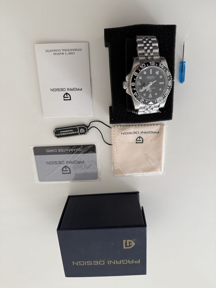 Relógio Pagani Design GMT Jubilee PD1662 - NOVO