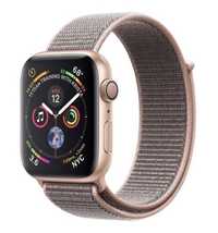 Apple Watch Series 4 40mm Gold Aluminum Case with Pink.