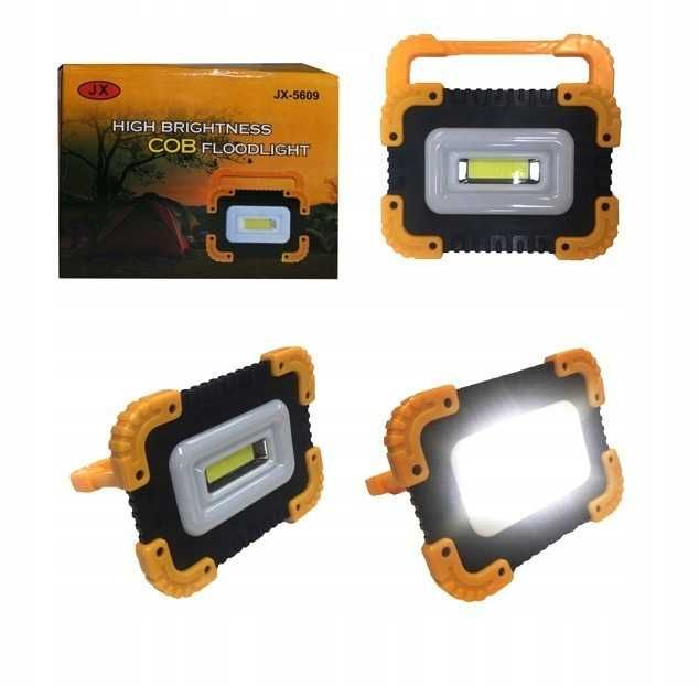Lampka Warsztatowa Akumulatorowy Halogen LED 10W