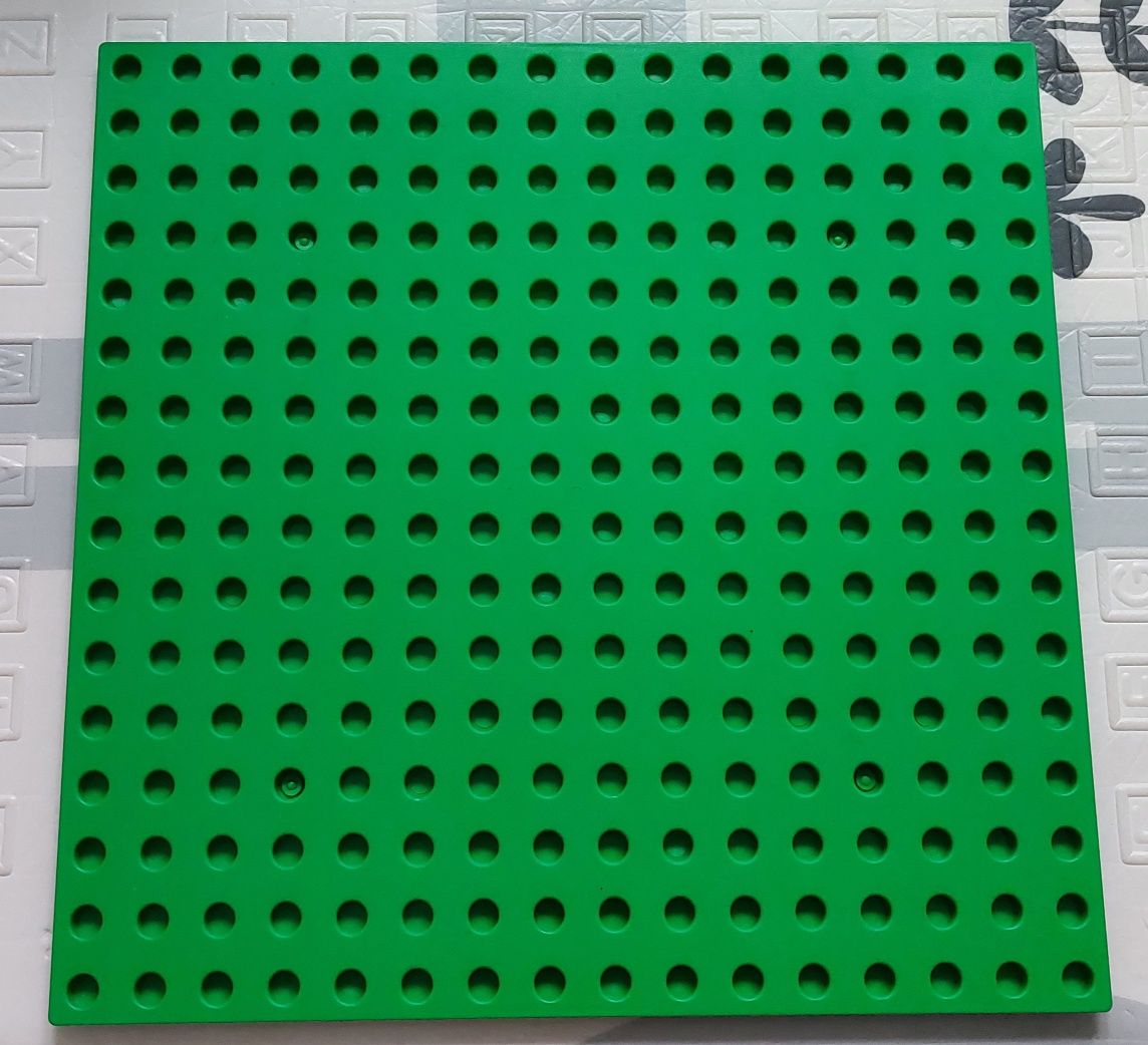LEGO DUPLO zamienik płytka konstrukcyjna Zielona 10460 Niebieska 16x16