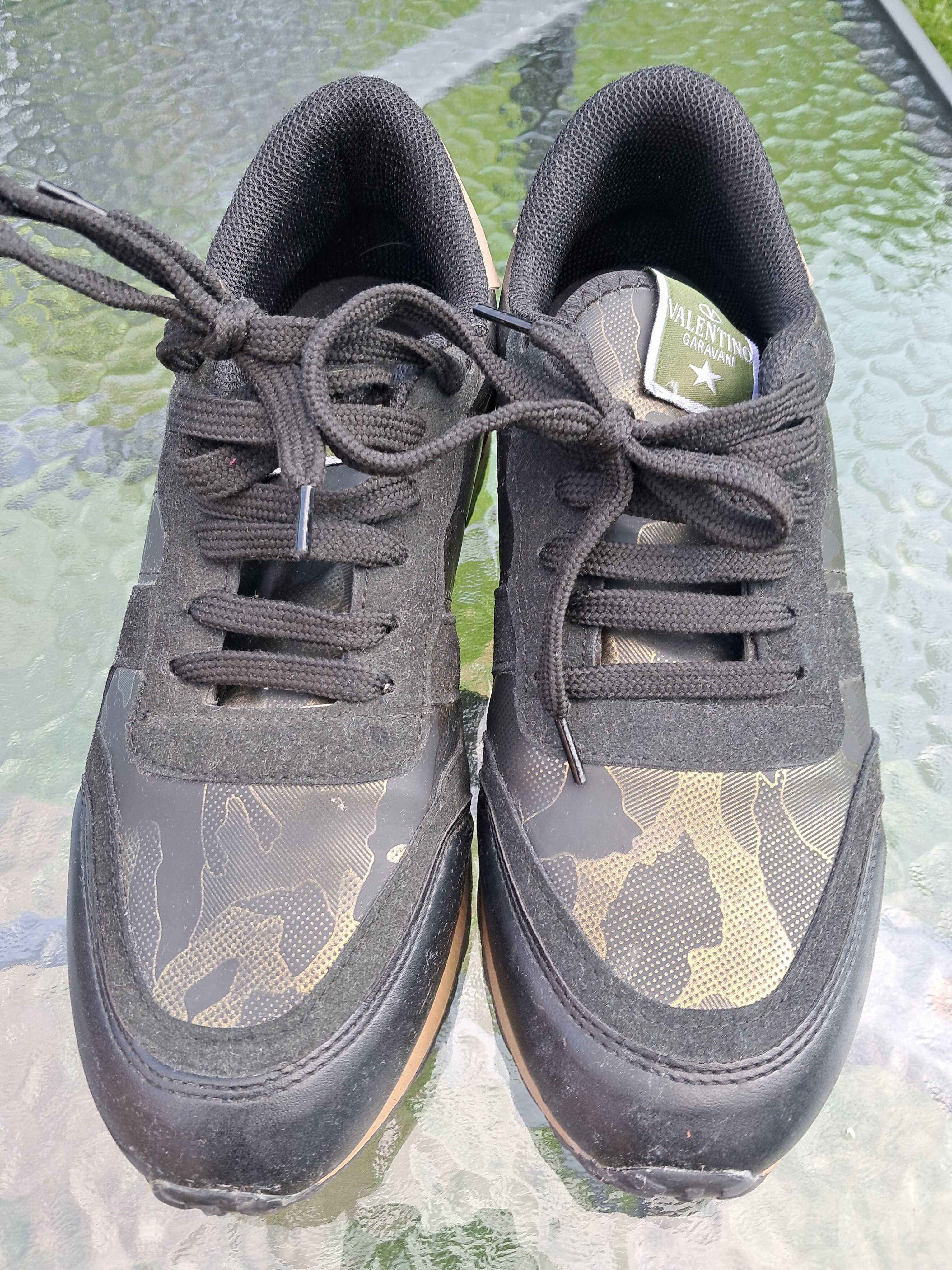 Valentino buty sneakersy sportowe sneakers camouflage