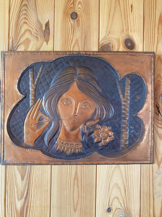 Картина чеканка