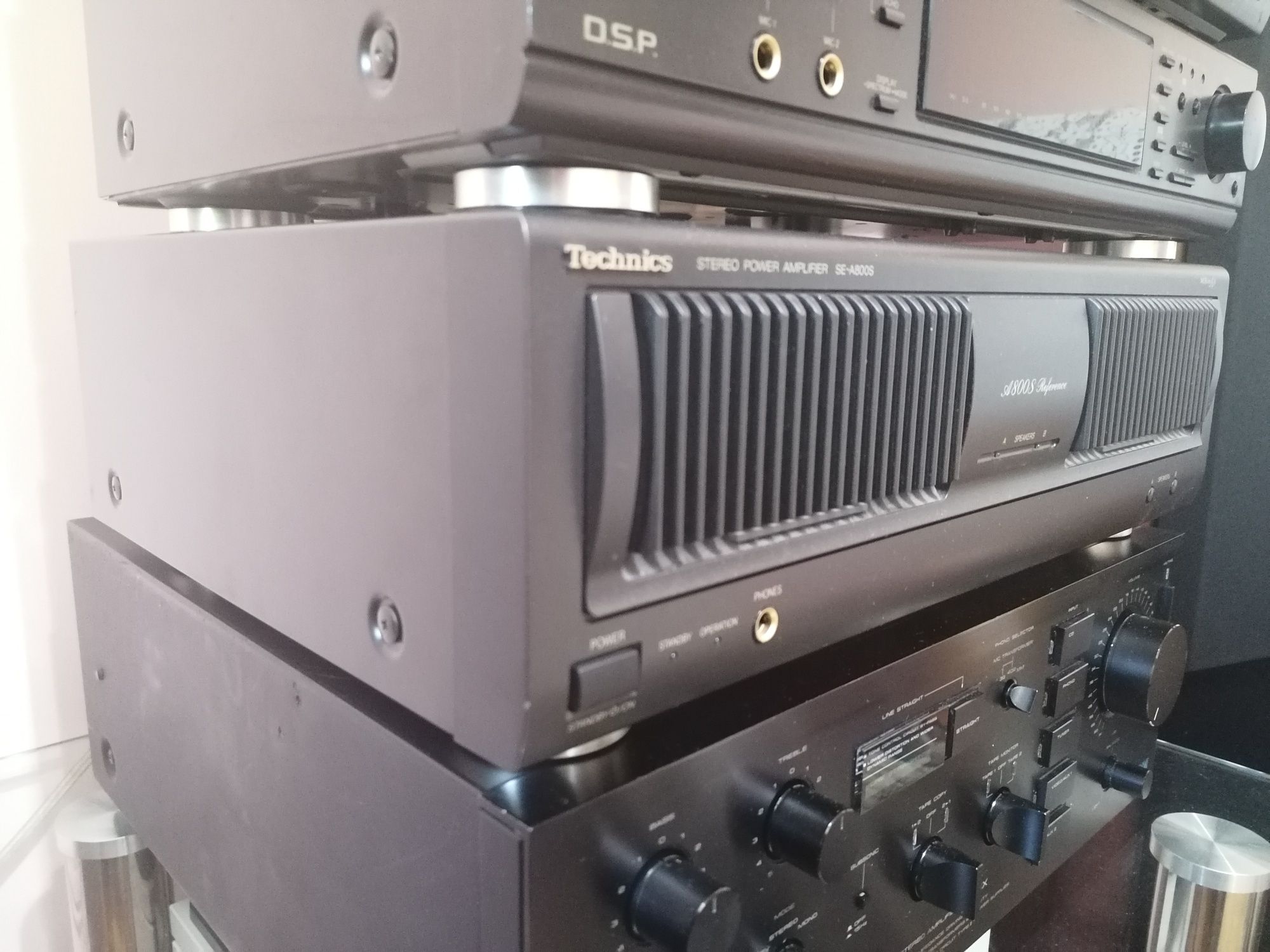 Technics wieża, gramofon Dual