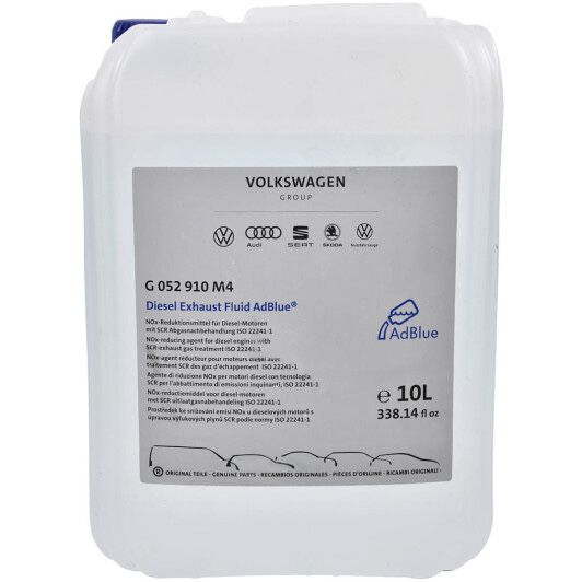 Рідина AdBlue VAG для нейтралізації вихлопних газів 10л G052910M 4