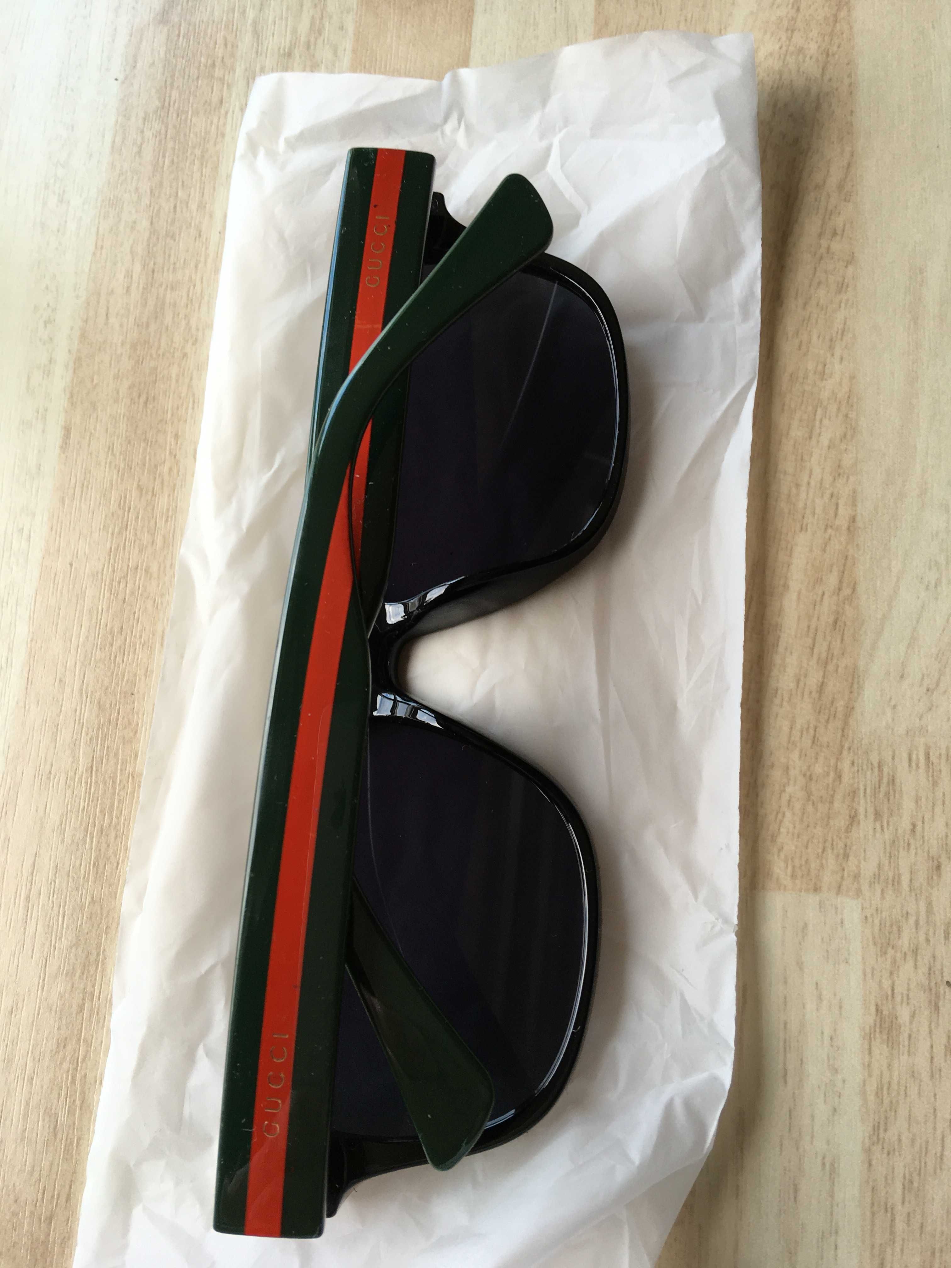 Okulary przeciwsłoneczne Gucci GG0341S 001, nowe