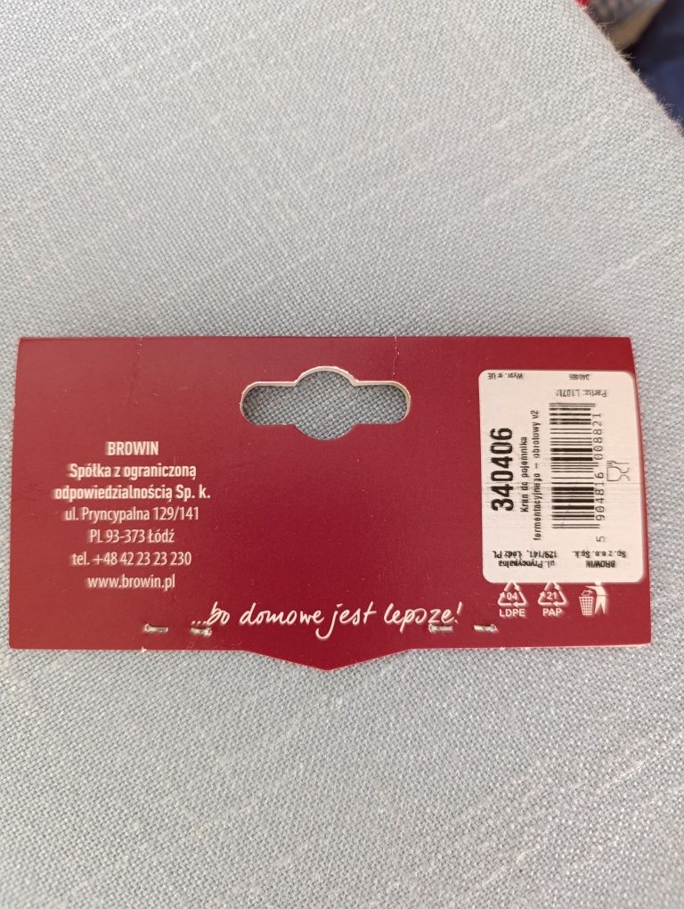 Nowiutki kranik do pojemnika fermentacyjnego Browin