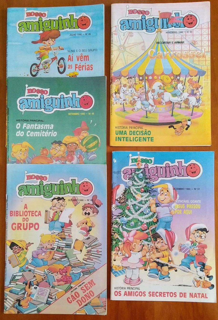 Nosso Amiguinho" - Revista de histórias e BD para crianças