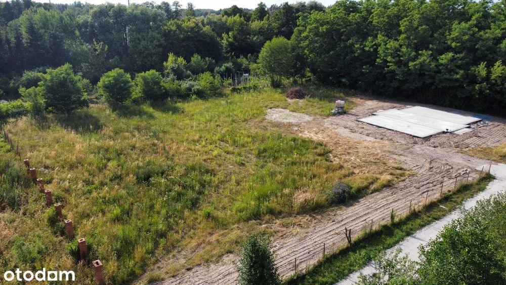 Rozpoczęta budowa 157m2, parter, 3.400m2 działka, blisko S7