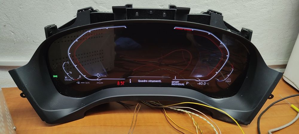 Електронна приборна панель бумеранг g01 X3
