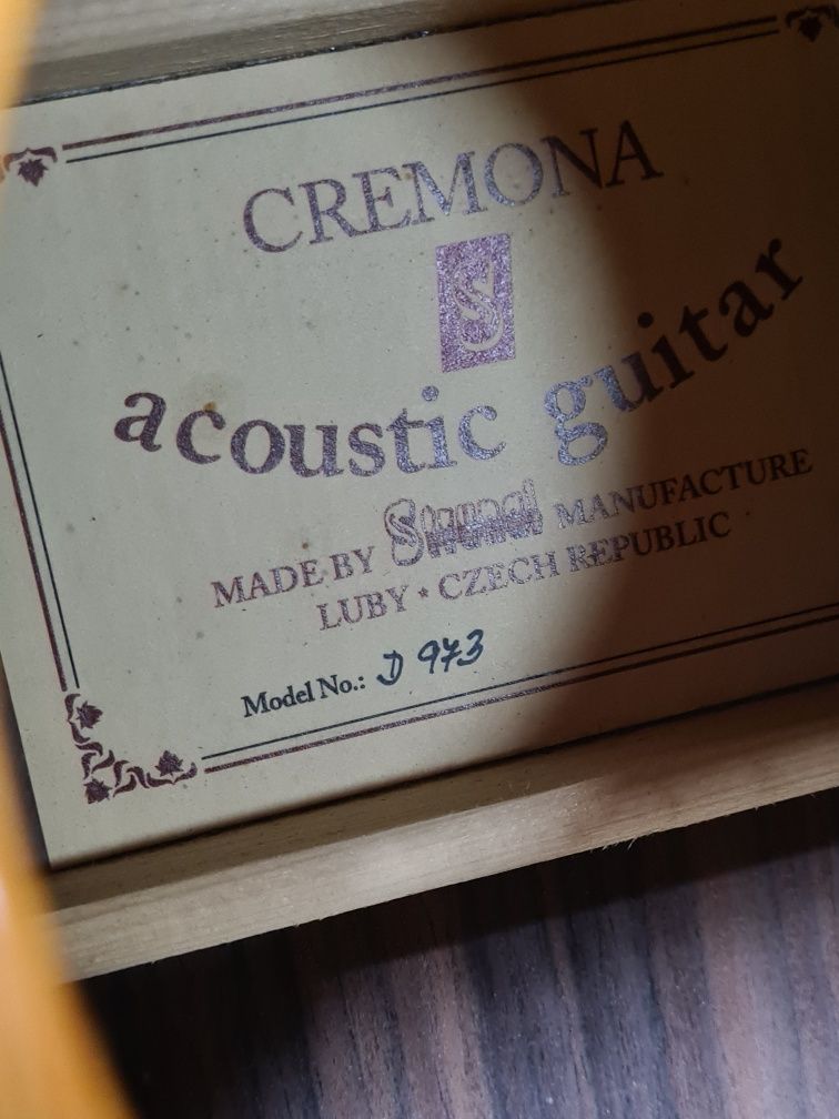 Гитара концертная Cremona