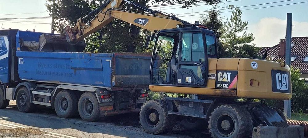 Wynajem Ciężarowy Kiper Wywrotka Wywrotki Ciężarówka Stała współpraca