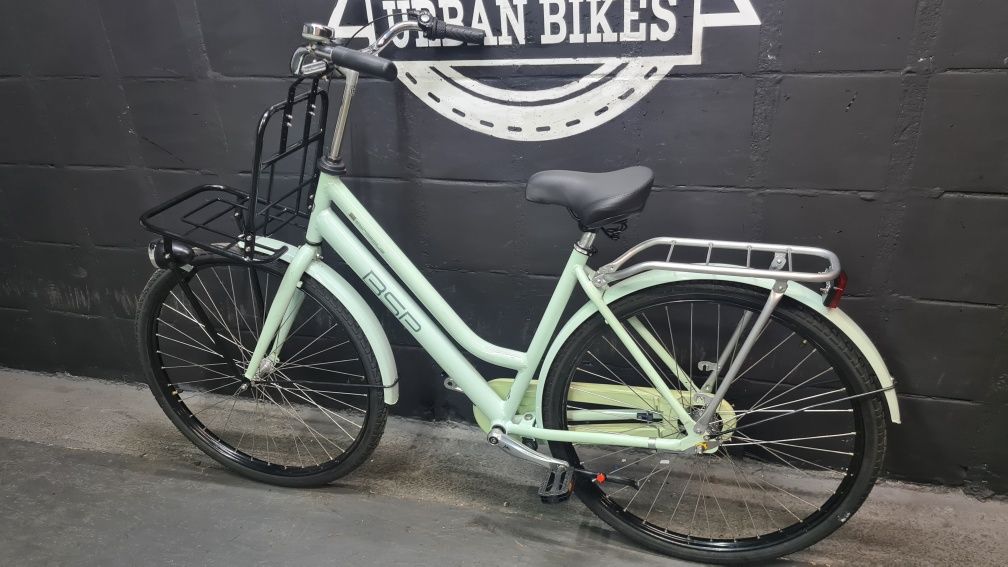 Rower miejski BSP damka cargo 51 cm towarowy holender URBAN BIKES