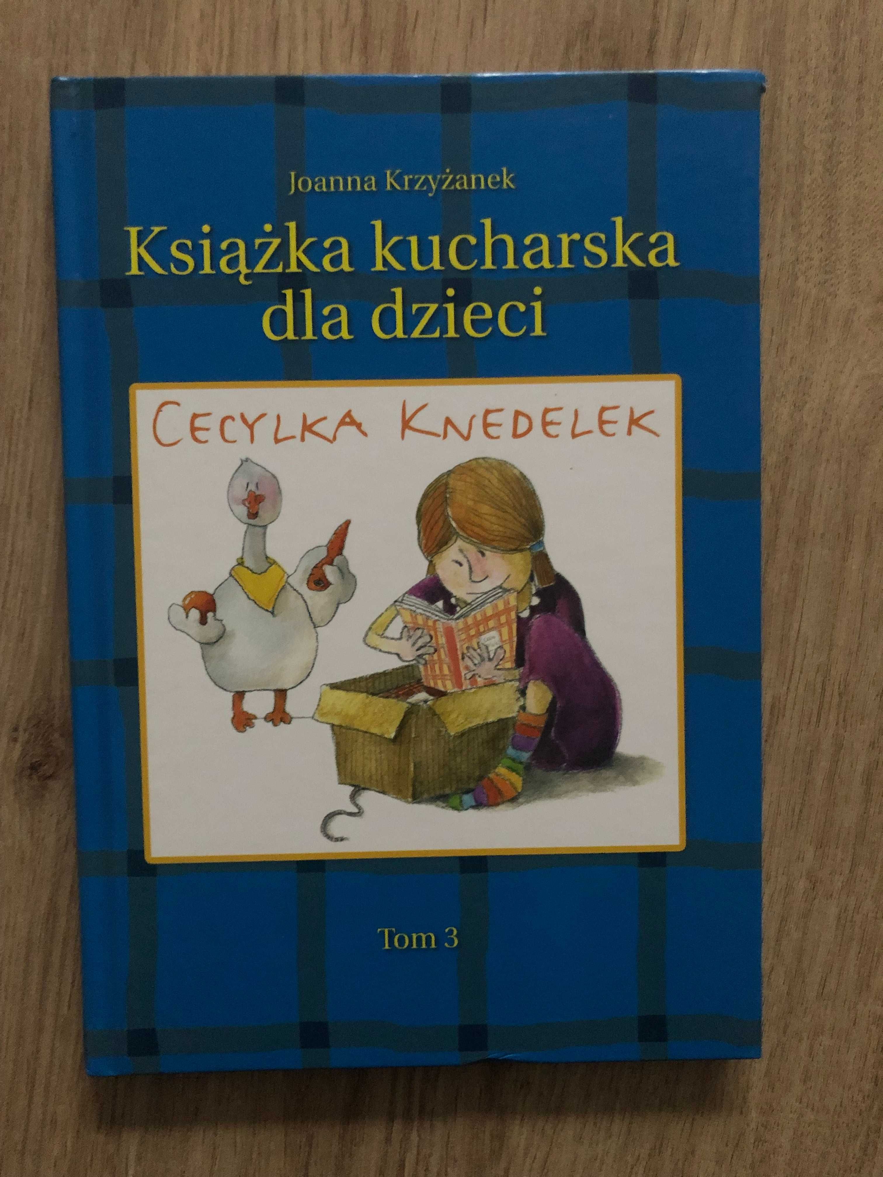 Książka kucharska dla dzieci t.3 Knedelek Cecylia