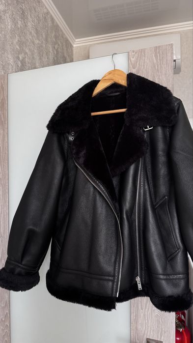 Дублянка Mango з еко шкіри