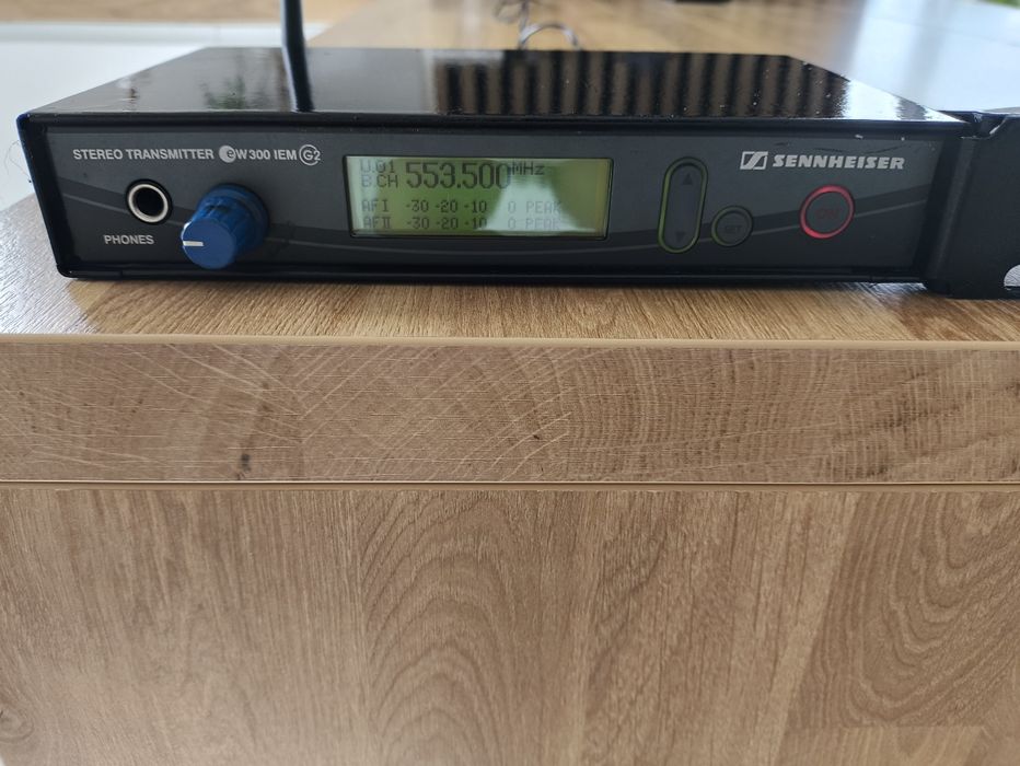 Sennheiser ew300 IEM G2 Transmiter odsłuch bezprzewodowy