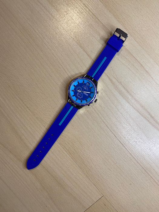 Zegarek atlas for men unisex watch szafirowy granatowy