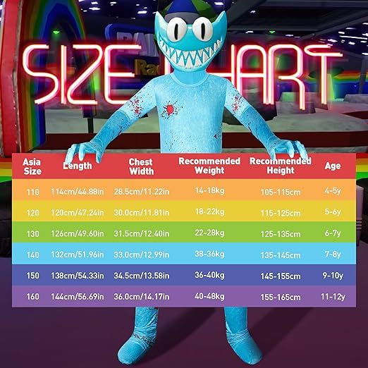 Strój dla dzieci Monster Horror 120Cm