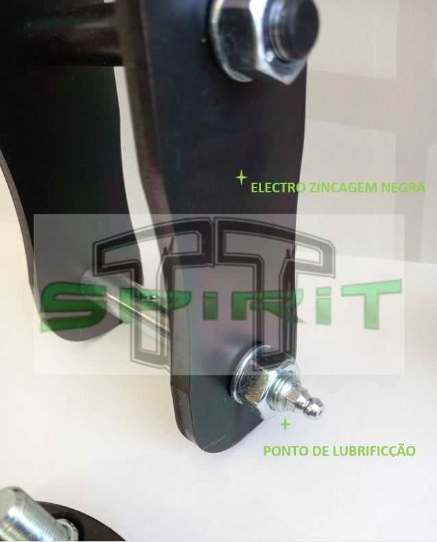 Brincos elevação de suspensão Mitsubishi L200 (96->06)