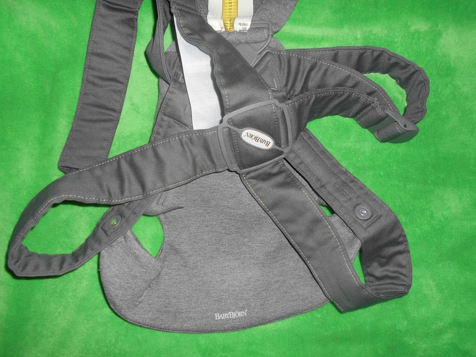 Кенгуру-переноска BabyBjorn Mini 3D Jersey Light Grey