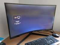 Zakrzywiony monitor 32" Cale 165Hz VA 1ms QHD Samsung Oddysey G5