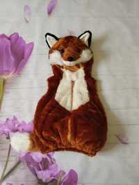 костюм для малышей лисёнка лисичка 3-6 мес костюм на фотосессию