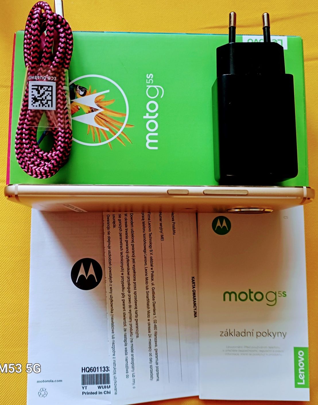 Smartfon "Motorola"G5s.